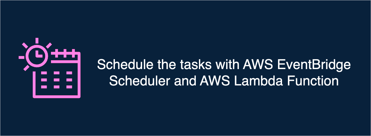 Create scheduled tasks using cron expressions or one-time events